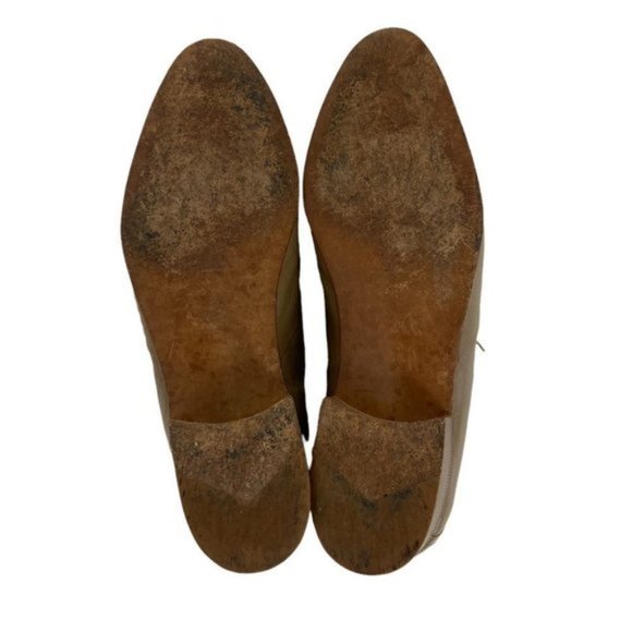 Giorgio Brutini Cap Toe Leather Dress Shoes Mens Size 9.5 Tan Brown Lace Up Shoe main image 9